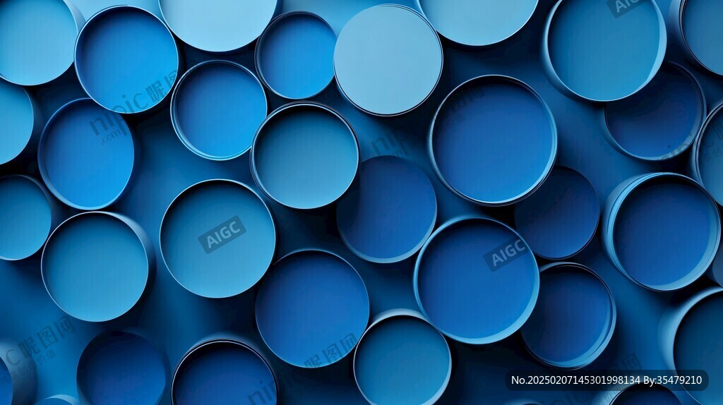 3d立体圈圈背景