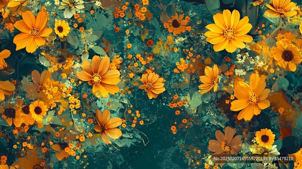 高精鲜花背景