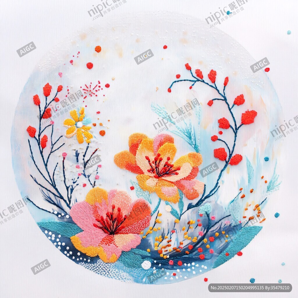 画珐琅花盘