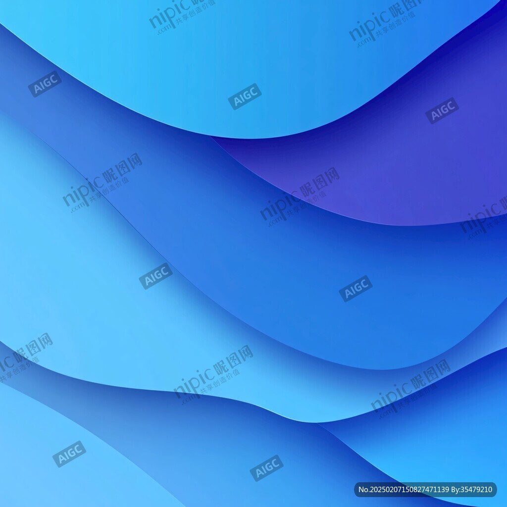 简洁大气拼色曲线纹理