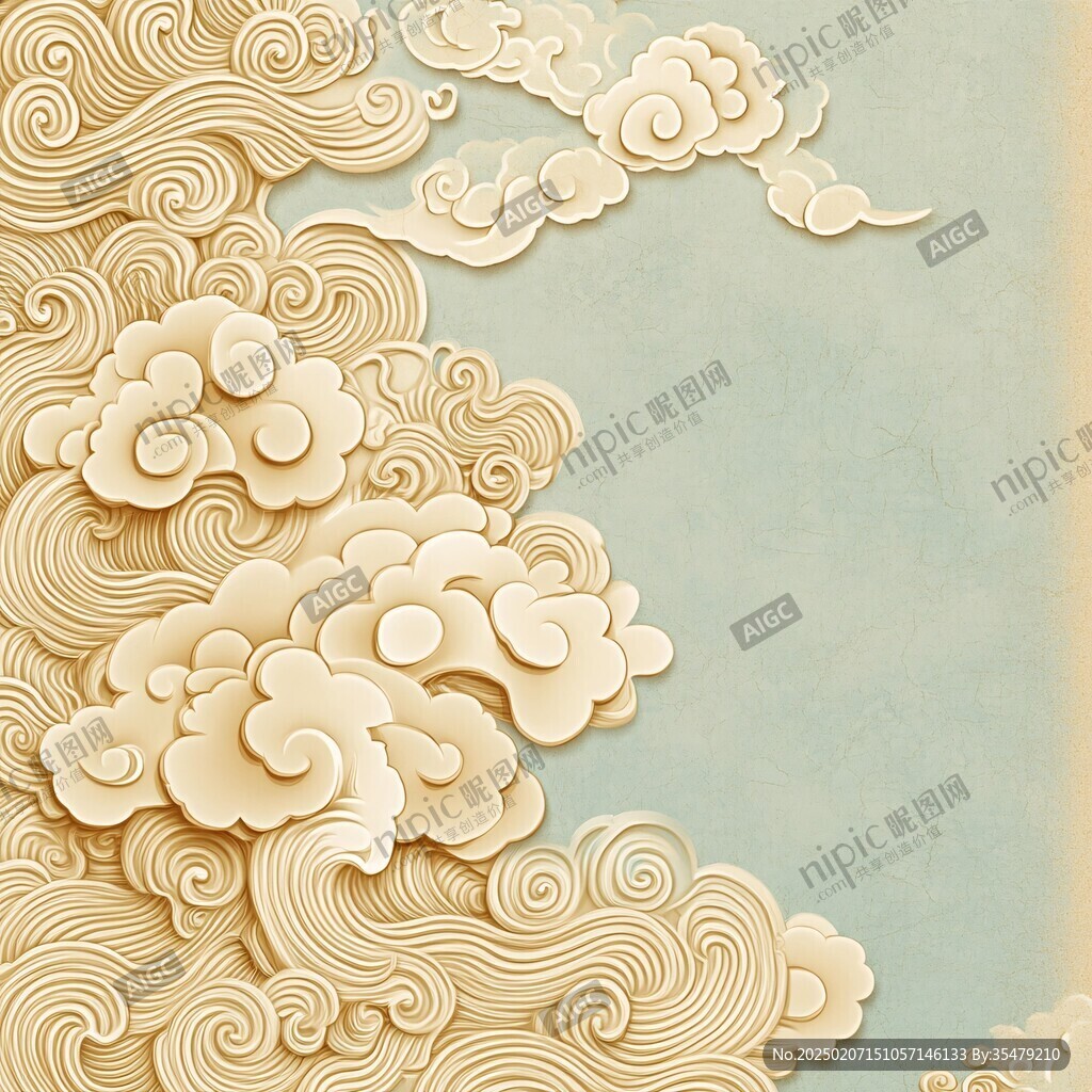 金银云纹