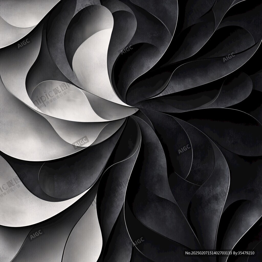 3d印花旋涡背景