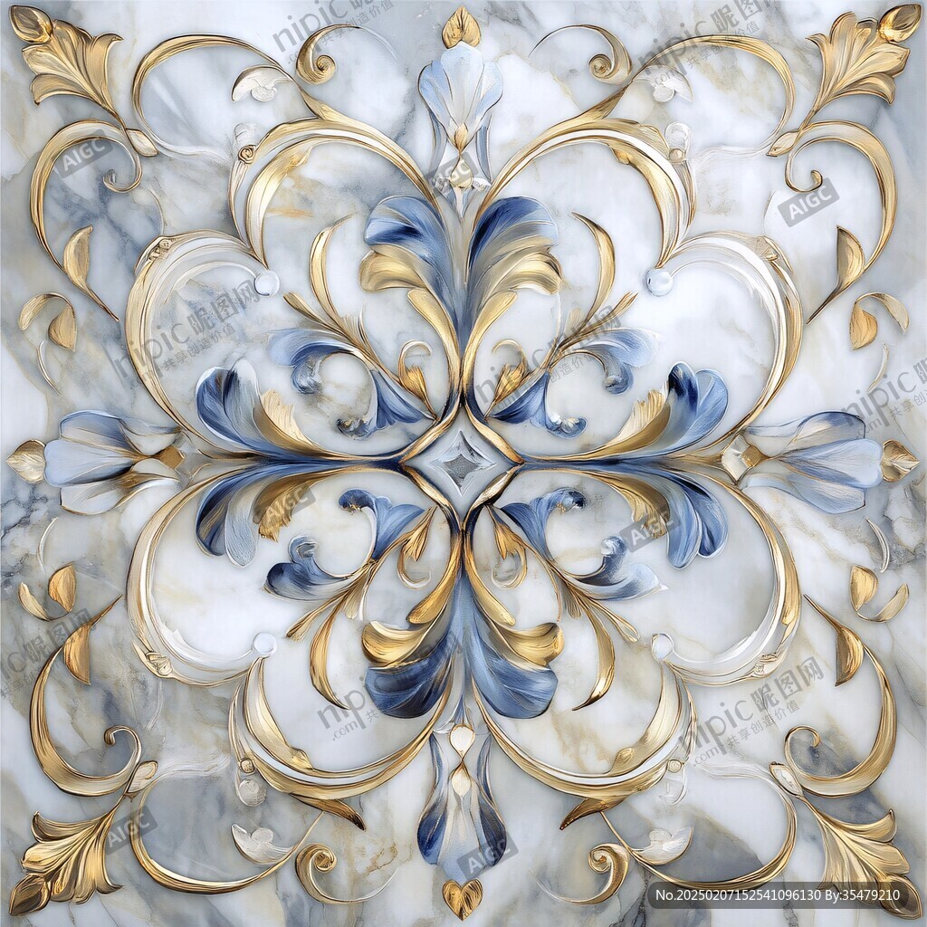 3d欧式花纹底纹