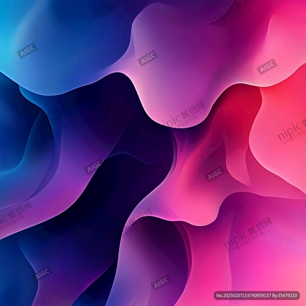 立体感酷炫渐变背景