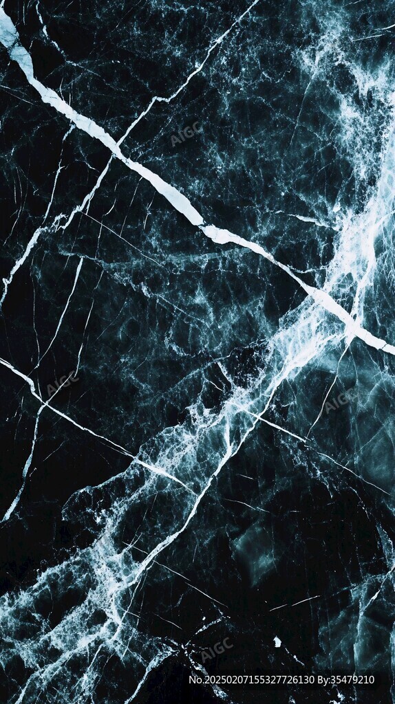 高清蓝色大理石纹理
