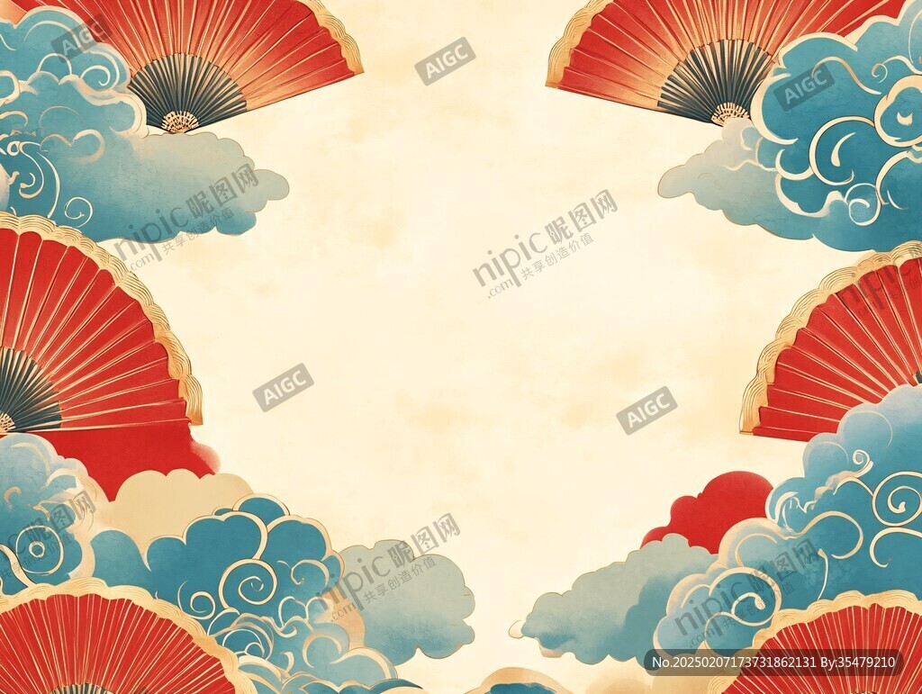 云纹旗