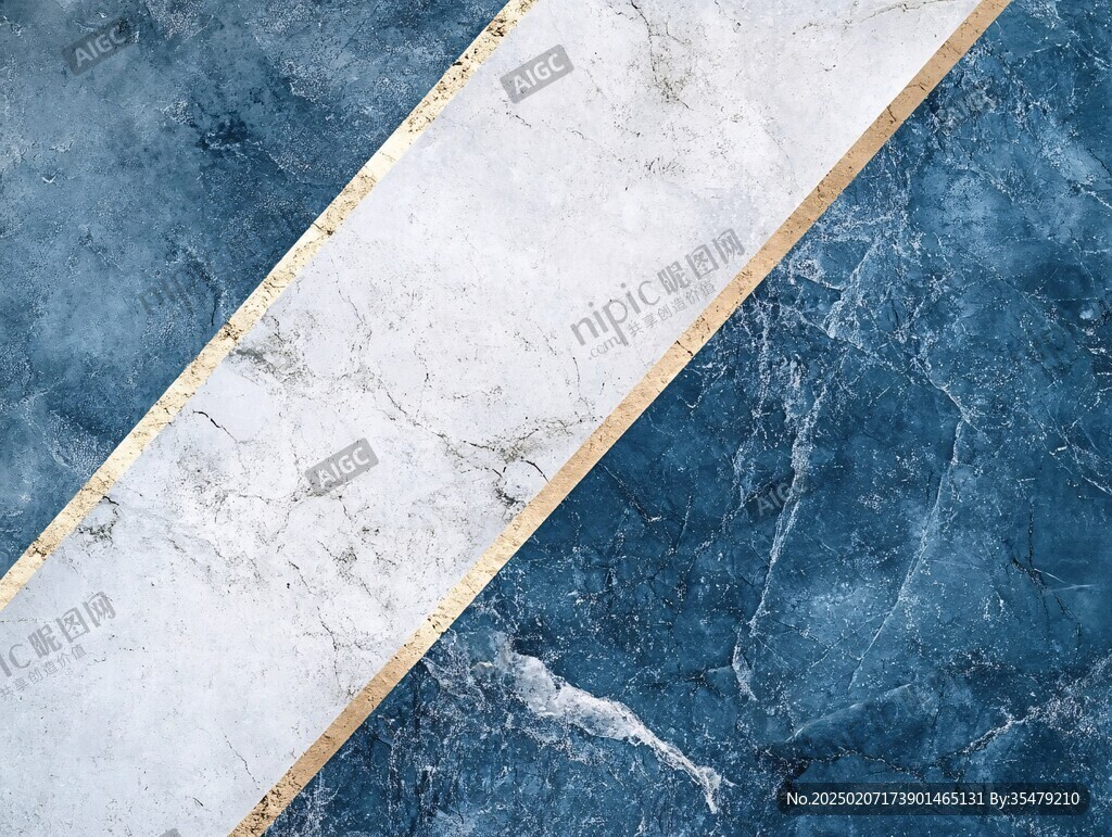 金色大理石对拼背景