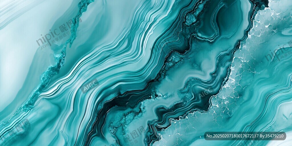 抽象流体画