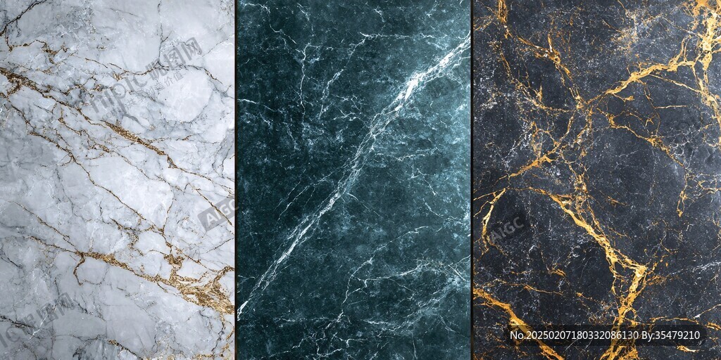 黄蓝相间大理石纹理