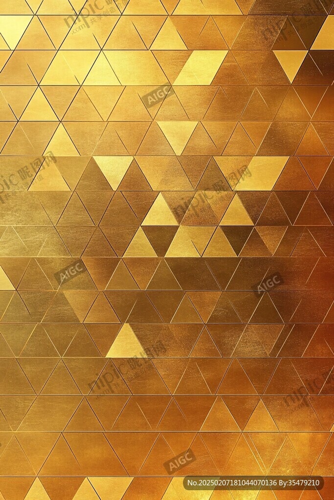 金色立体感背景