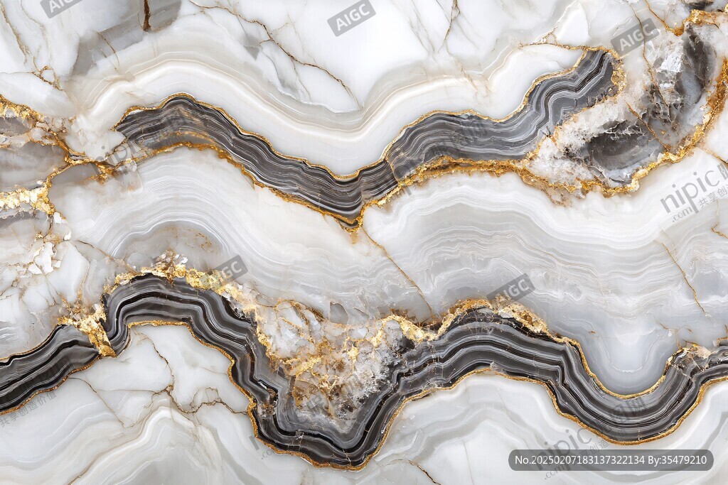 蓝色玛瑙石艺术背景