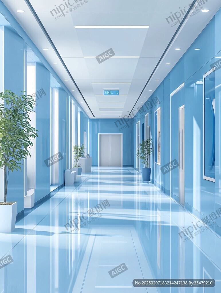 医院门诊室过道