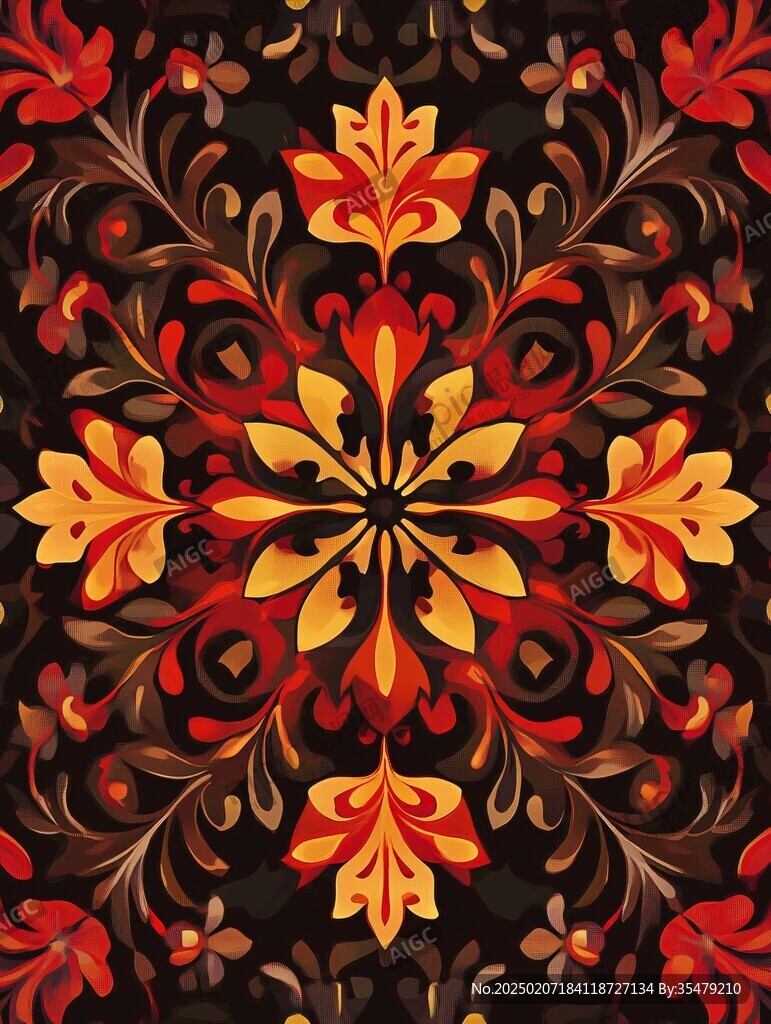 3d欧式花纹底纹