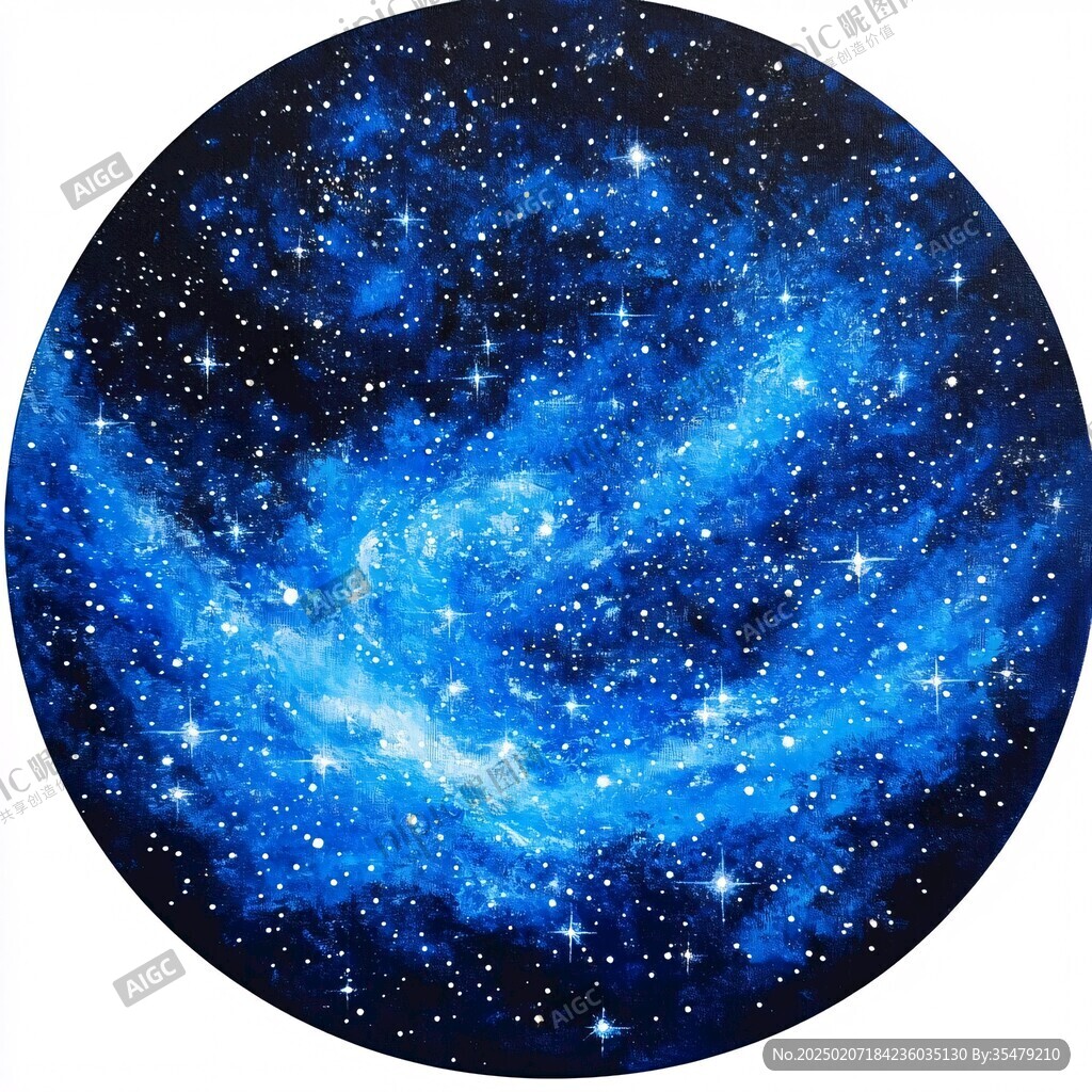 银河立体画
