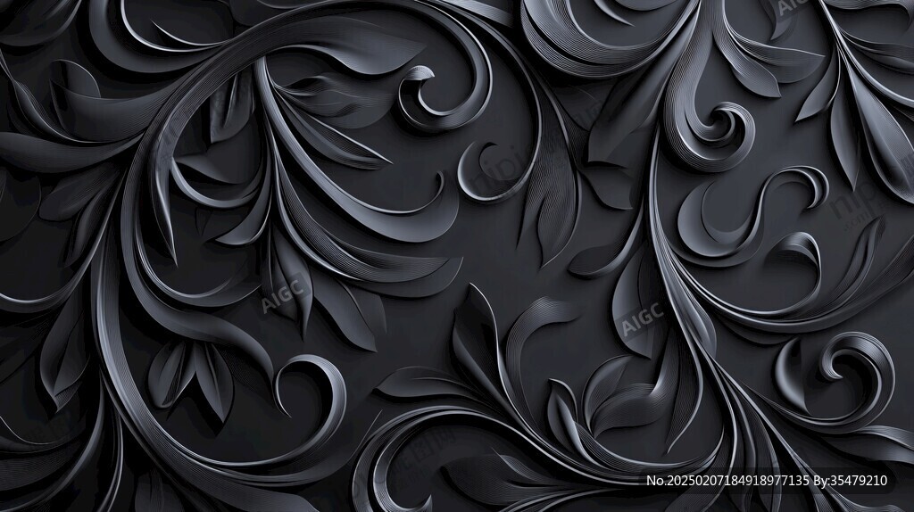 皇家蓝立体感浮雕背景