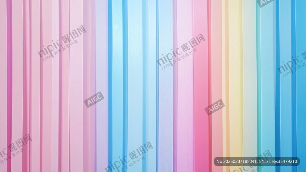 多彩竖线条渐变背景