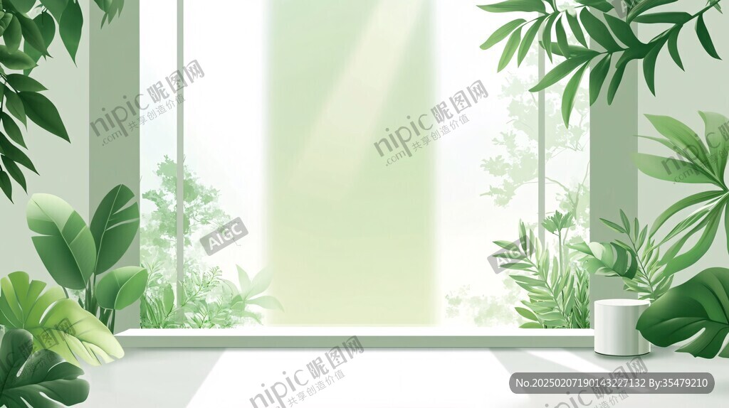 夏天居家场景图