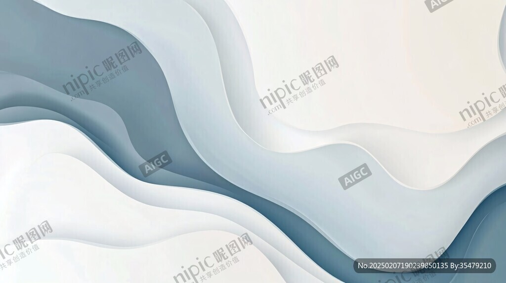 简洁大气拼色曲线纹理