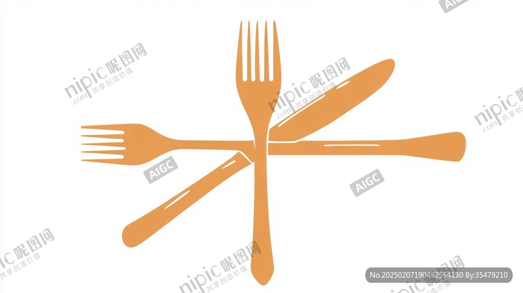 刀叉logo设计