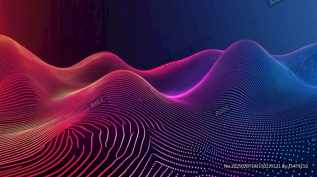 科技风渐变背景