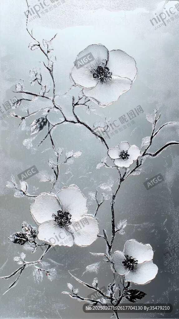 冰花装饰画