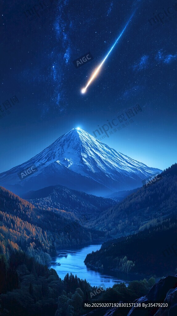 流星雨壁纸