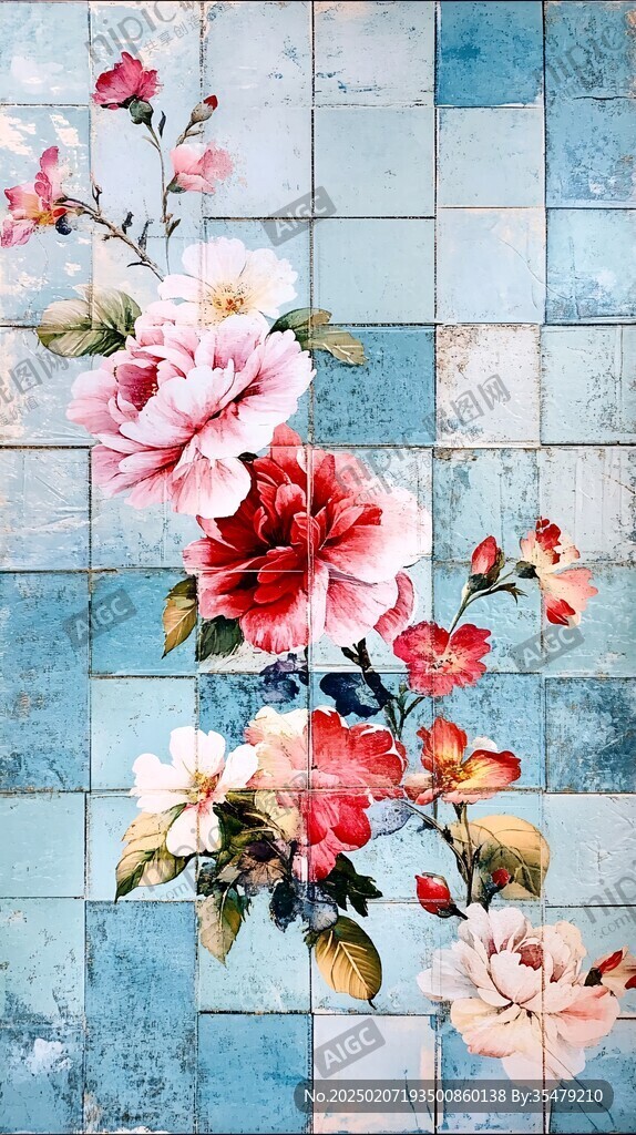 3d立体花壁纸