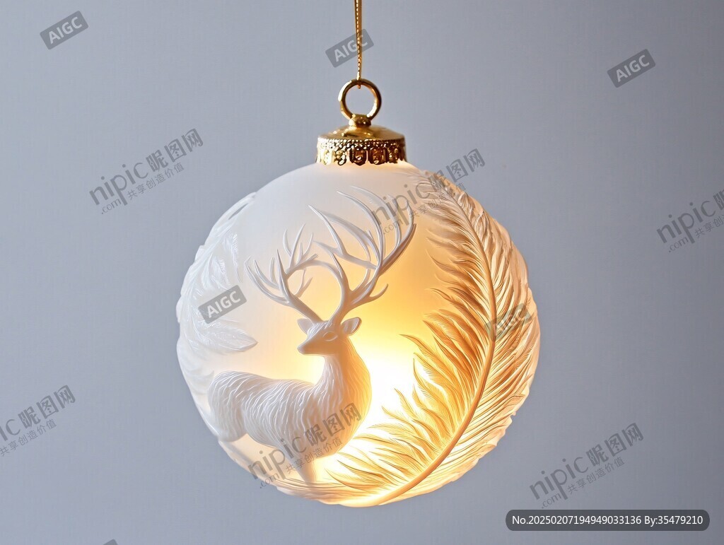 麋鹿吊灯