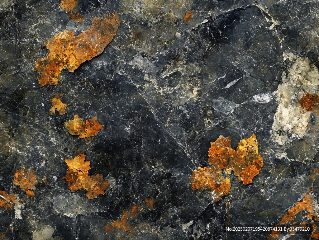 黄蓝相间大理石纹理