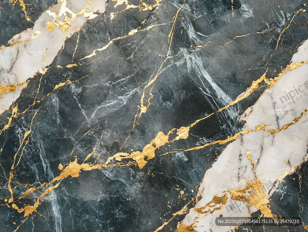 黄蓝相间大理石纹理