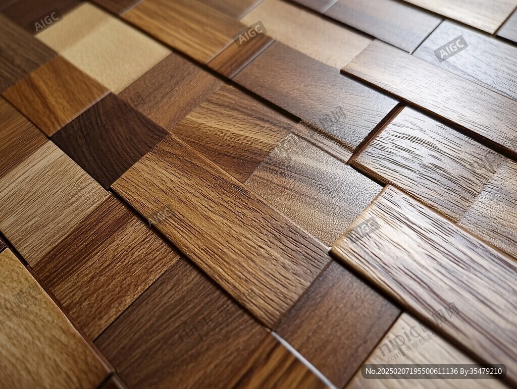 多种颜色木板木材