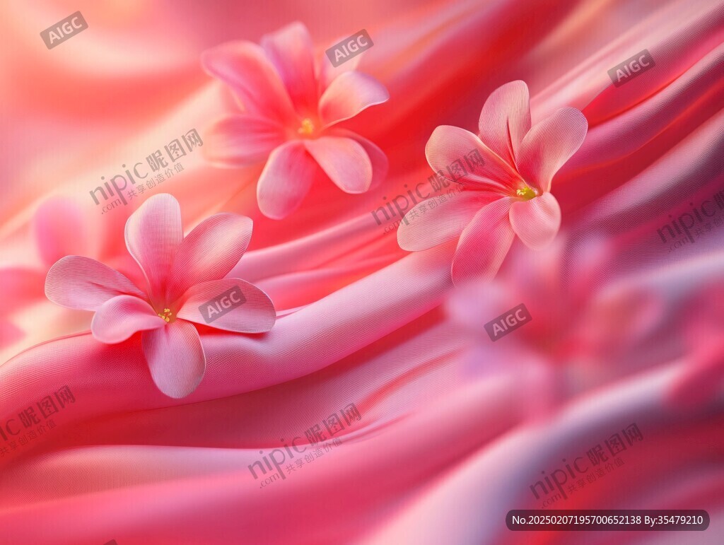 3d立体唯美花卉