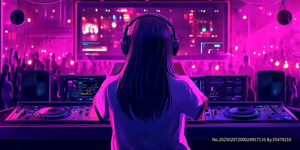 女djlogo