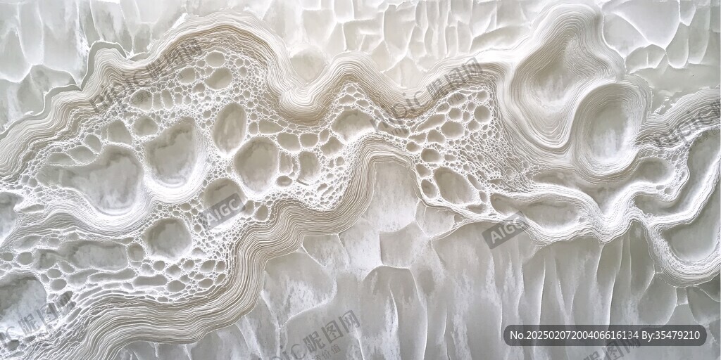 肌理彩色流体背景墙