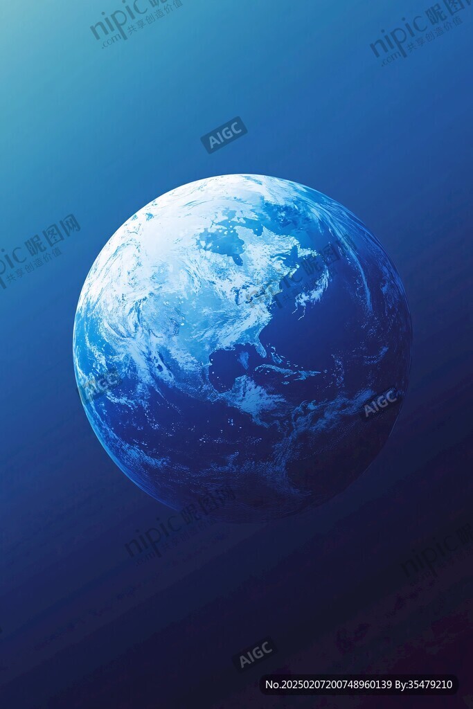 科技蓝色星球