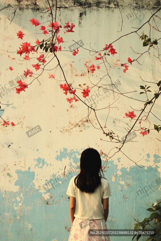 背影小花