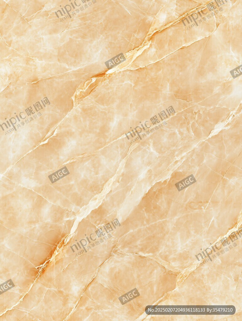高清杏黄色大理石纹