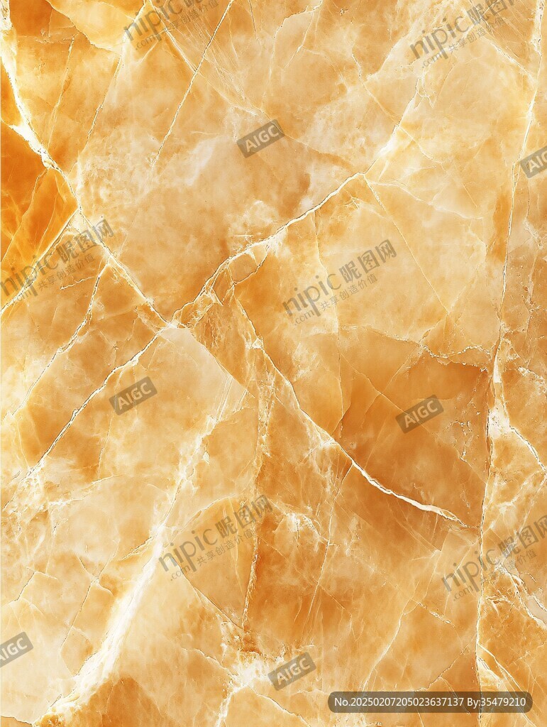 高清杏黄色大理石纹