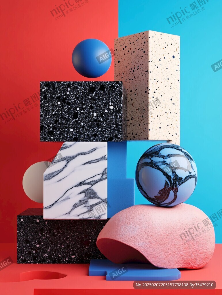 孟菲斯色块拼接