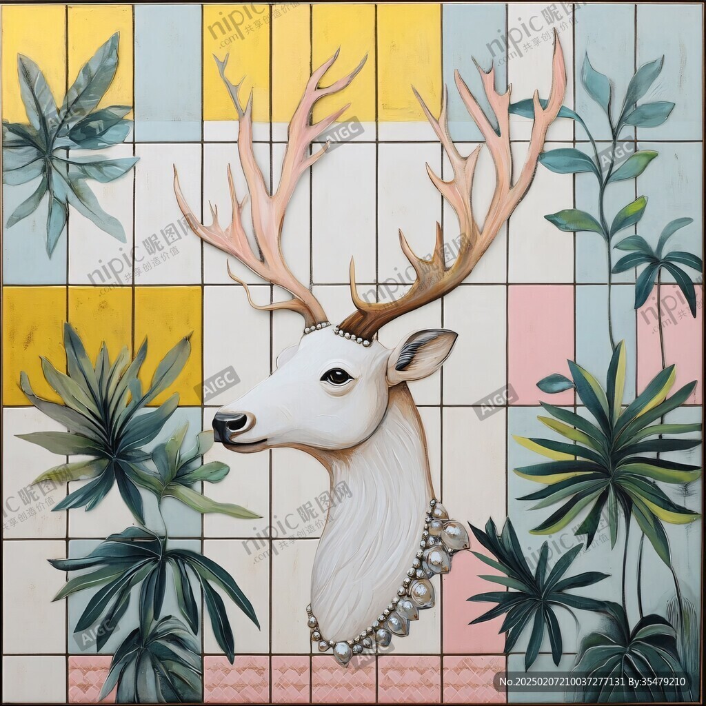 瓷砖立体画
