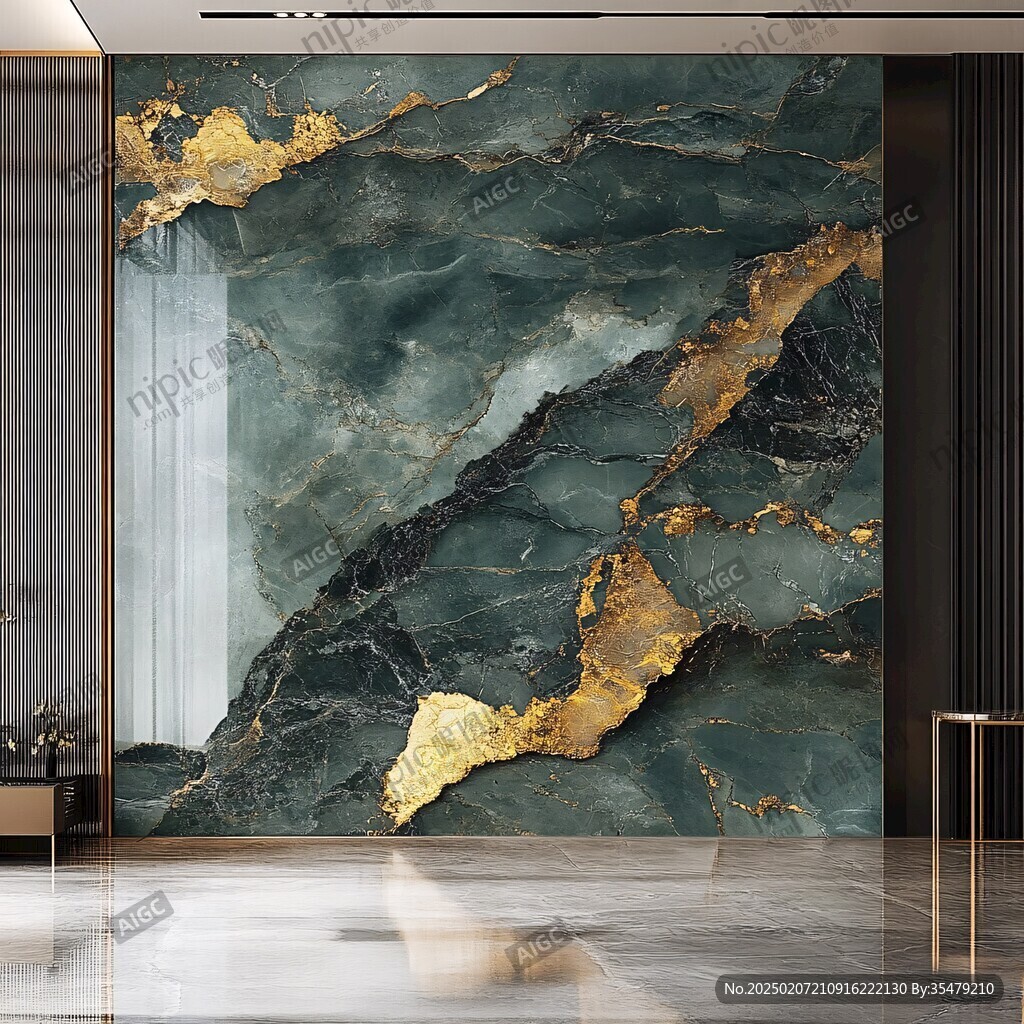 轻奢大理石背景墙