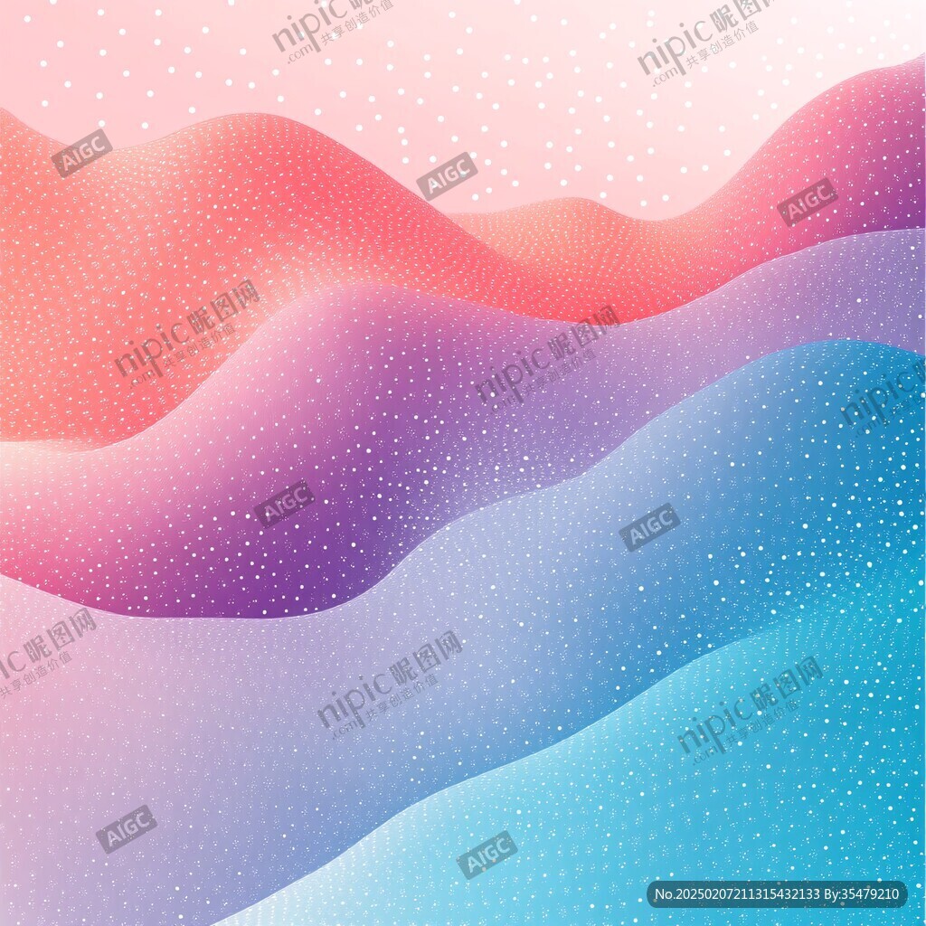炫彩渐变流体