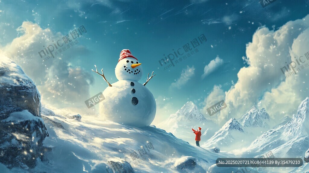 小雪海报壁纸
