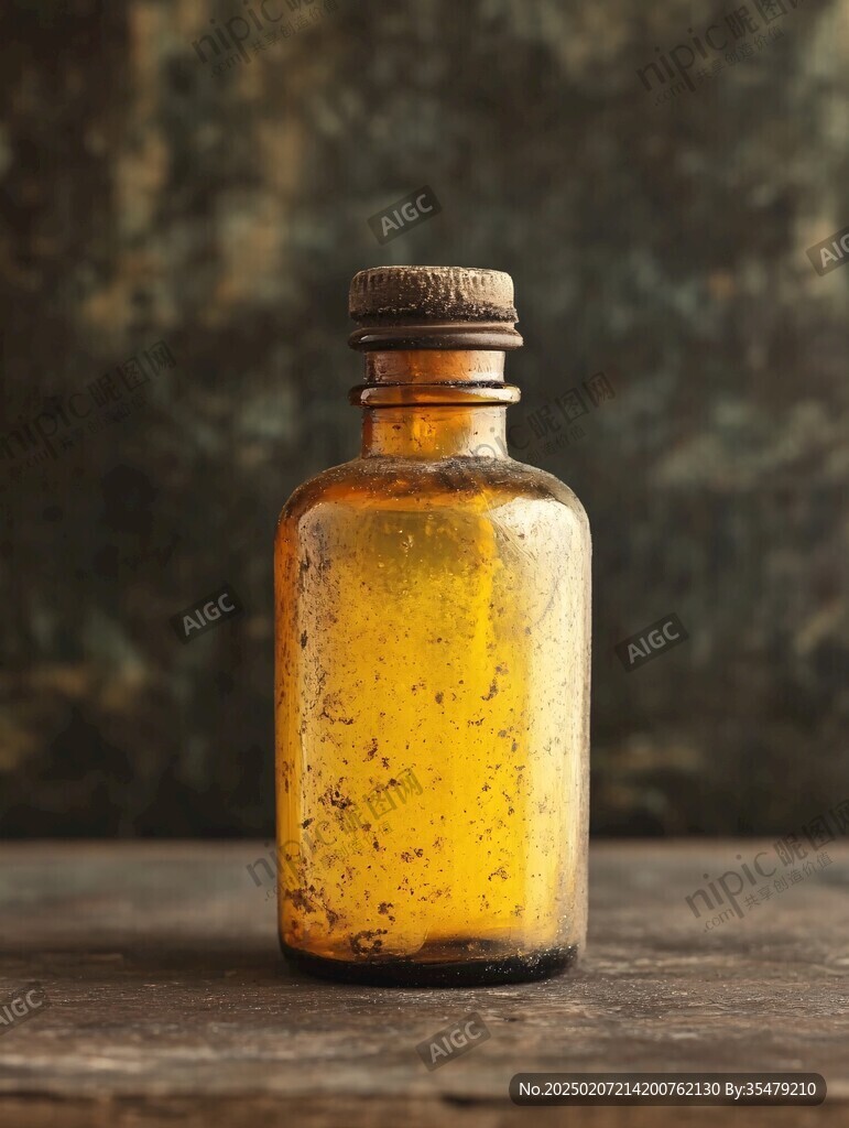 琥珀玻璃瓶