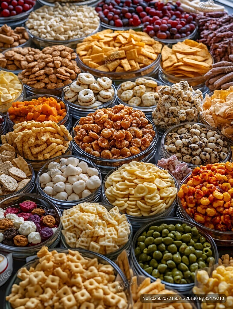 散装零食照片