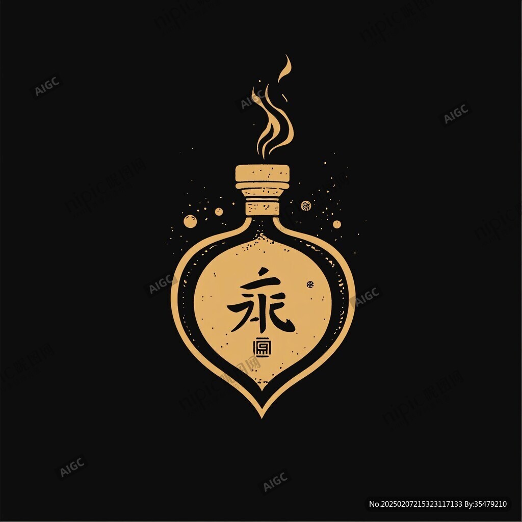 烟壶标志设计