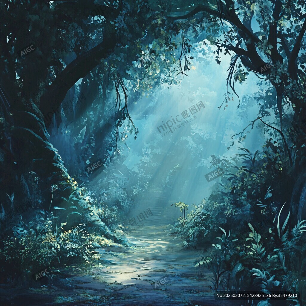 梦幻森林小路