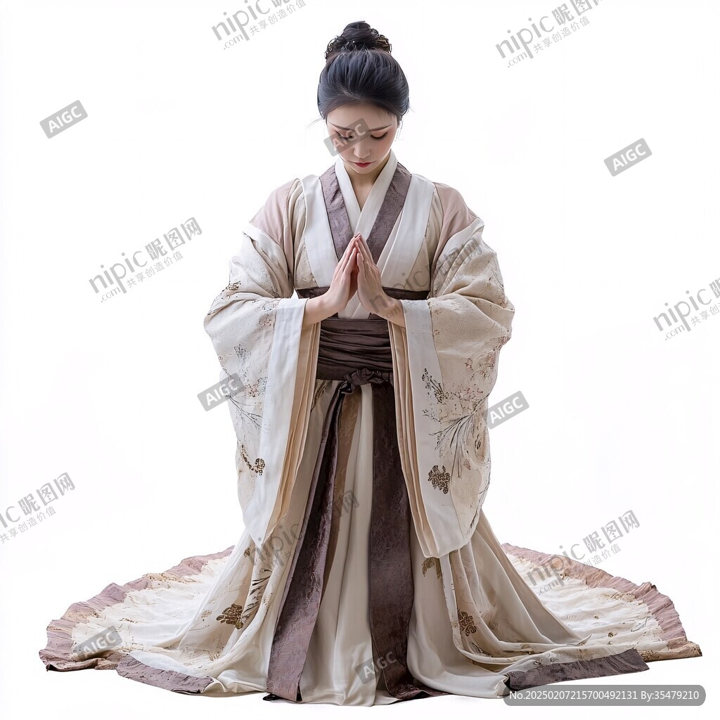 女供养人服装