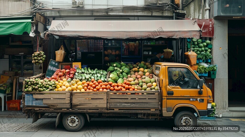 水果贩卖车
