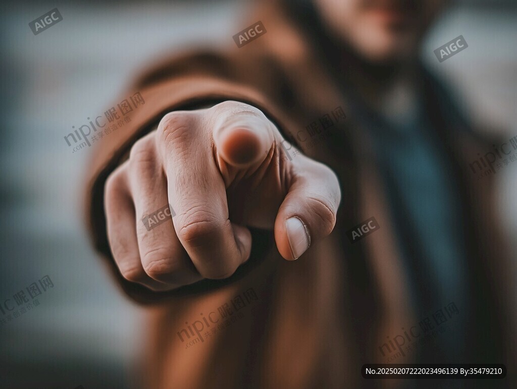 优雅势特写高清手势